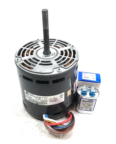 Emerson K55HXEGT-7318 Furnace Blower Motor 3/4HP 1110 4 SPD RPM 115V used CMP251