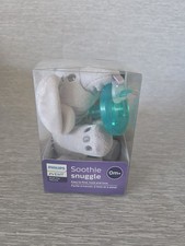 Philips Avent Soothie Snuggle Elephant Pacifier 0M
