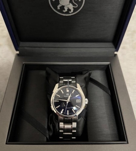 Grand Seiko Heritage Blue Men's Watch - SBGA375 Spring Drive