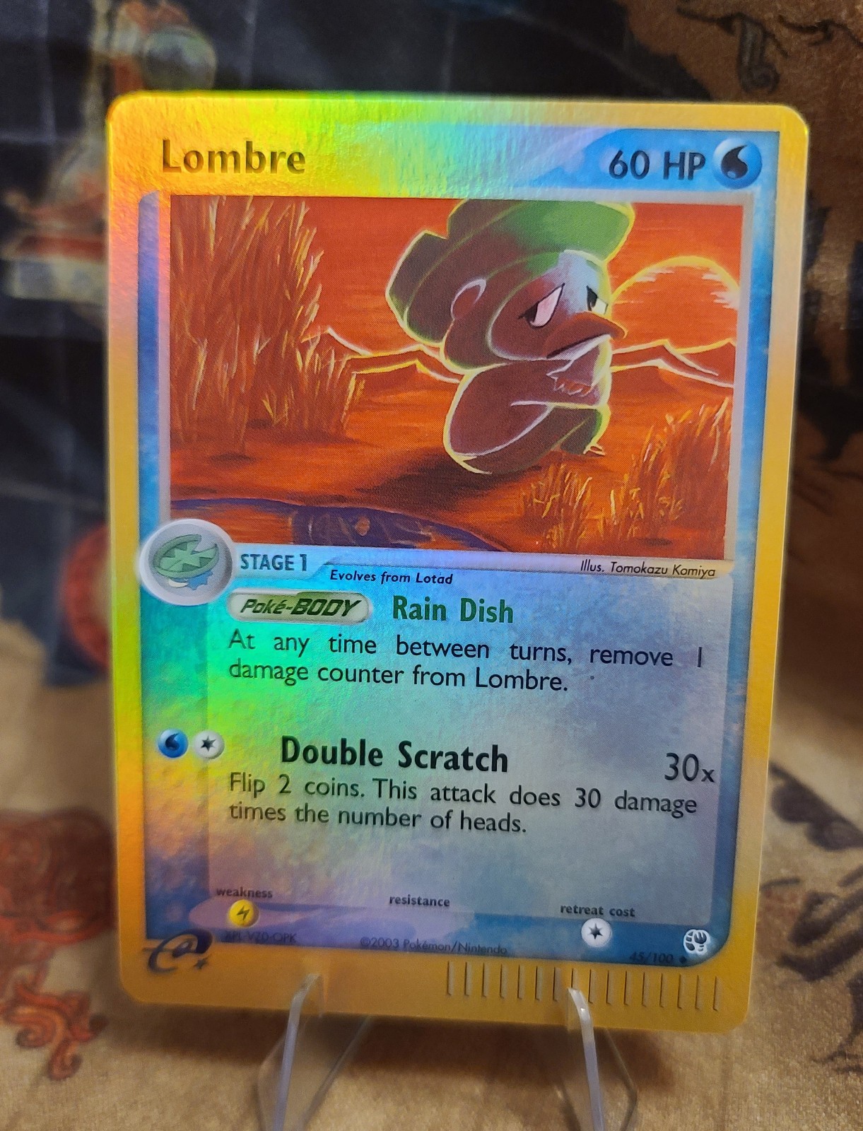Clean Lombre 45/100 Sandstorm Reverse Holo Uncommon NM