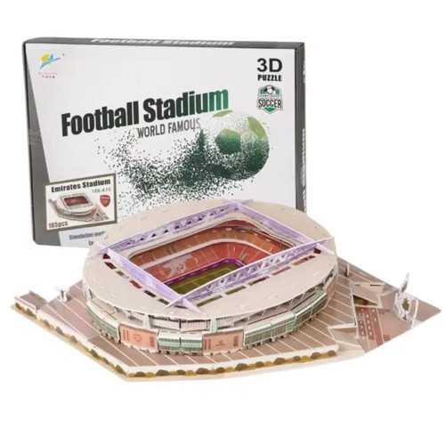 Arsenal Home Stadium Model 3D Puzzle with LED Light Official