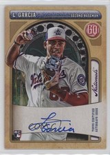 2021 Topps Gypsy Queen Team Script Font Swap Luis Garcia #GQA-LG Auto ms9