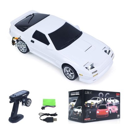 LDRC 1/18 RWD RX7 RC Racing Car LD1802 Gyroscope Wireless Control Drift Vehicles