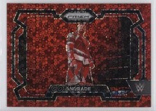 2024 Panini Prizm WWE Red Under Card 44/99 Andrade Cien Almas #44 1t5