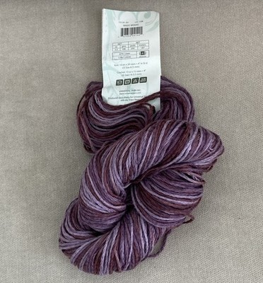 Fibra Natura Good Earth Yarn Cotton Linen Blend #4 Magic Mosaic Shades of Purple