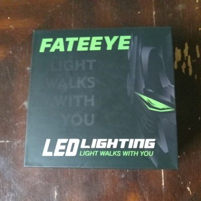 Fateeye Car 70W 20000LM LED Conversion Headlight Kit 6500K Bulbs Xenon White--H7