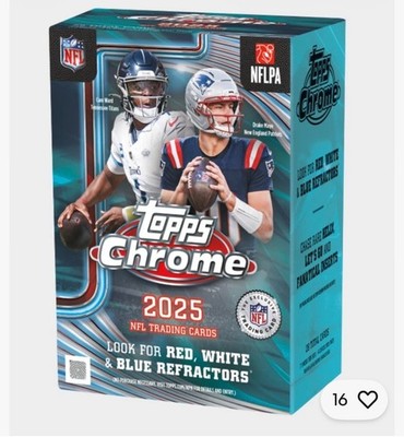 2025 Topps Chrome Football - Parallels-RCs-Veterans - Buy More & Save!