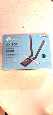 TP-Link Archer TX20E IEEE 802.11ax AX1800 Wi-Fi 6 Bluetooth 5.2 PCIe Adapter
