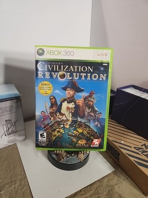 Civilization Revolution Xbox 360 Complete Tested Sid Meier Strategy