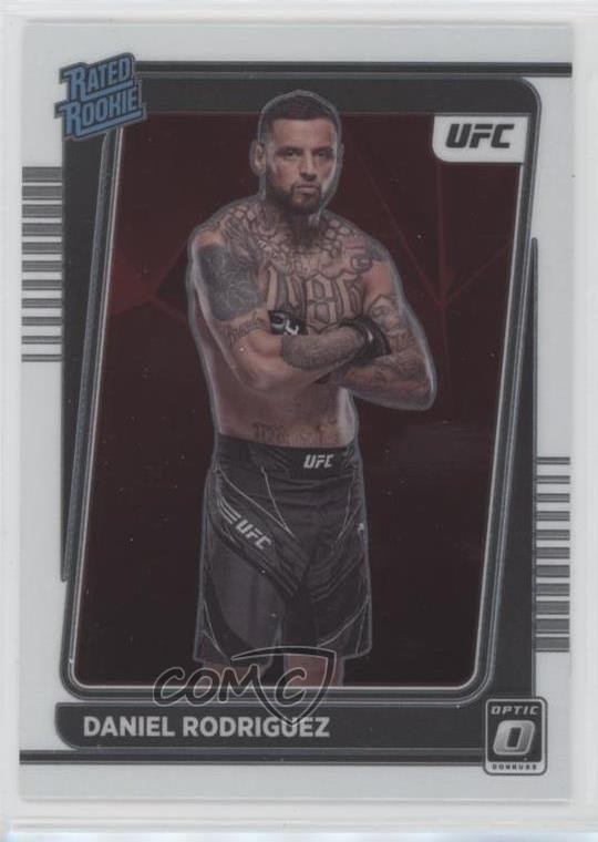 2022 Panini Donruss Optic UFC Rated Rookie Daniel Rodriguez #109 Rookie RC 13kx