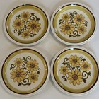 NuStone Vintage Premier Fiesta International Silver Co Dinner Plates Set Of 4