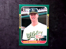 1987 Donruss The Rookies - Mark McGwire #1 for sale | eBay