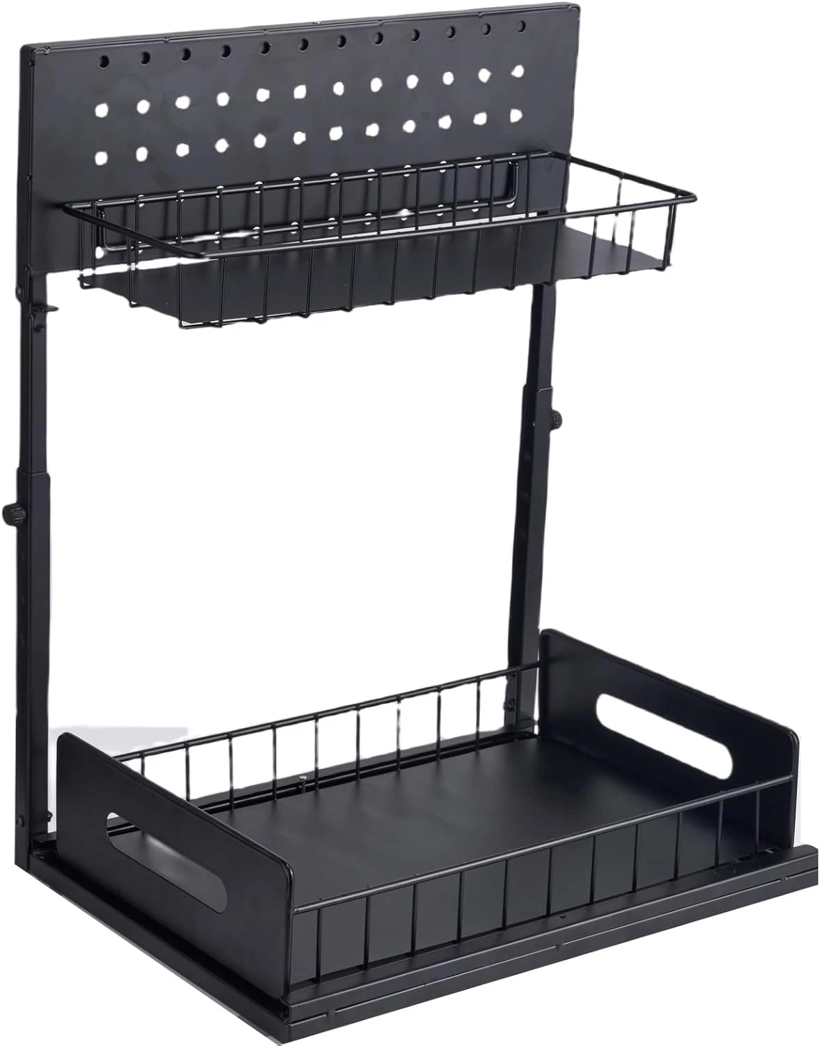 Yofidra Under Sink Organizers and Storage: 304 Metal Stainless Steel 2 Tiers...
Opens in a new windo