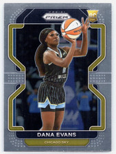 2022 Prizm WNBA #149 Dana Evans Rookie Chicago Sky RC