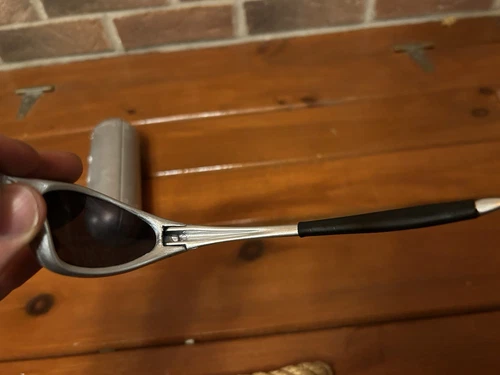 Vintage Oakley Minute Sunglasses W. Original Vault Case - Imagen 2 de 9