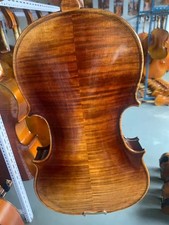 Strad Model European Wood 4/4 handmade professional violin,sound video,with case
