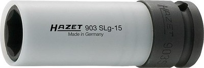 HAZET Kraftschraubereinsatz 1/2'' 6-kant SW 15 grau