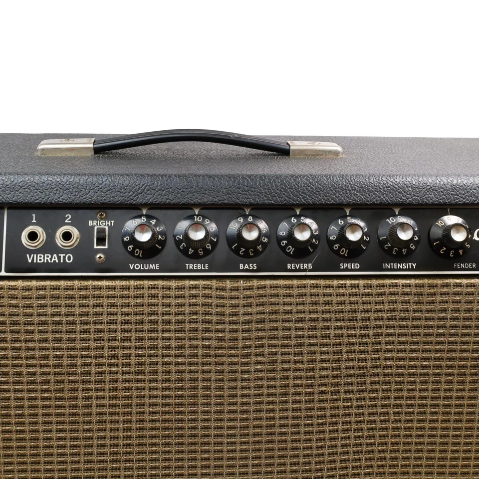 Fender Pro Reverb Amp 1965 AA165 40 Watt Tube Electric Guitar Amplifier - Modded - Image 4 of 4