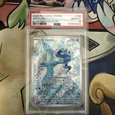 2025 Pokemon Jtg En-Journey Together Articuno #161 PSA 10 on eBay
