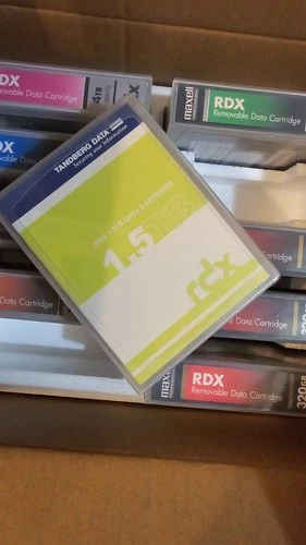 1year warranty! TandbergData RDX 1.5TB Unused Sealed