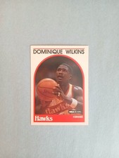 1989-90 NBA Hoops Dominique Wilkins basketball card #130