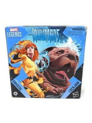 Marvel Legends Inhumans Crystal and Lockjaw-NEW/READ