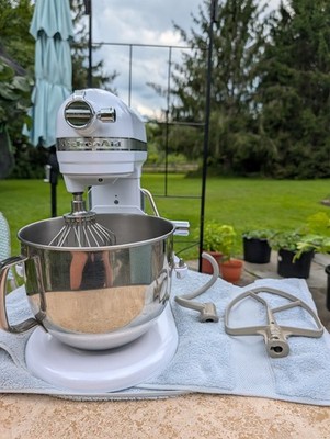 KitchenAid Pro Line Series 7-Quart Stand Mixer Model KSM7586PFP with DC 1.3 HP