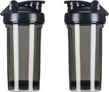 Custom Shaker Bottles for Protein Mixes 18Oz Portable Fitness Water Cup 2 Side D