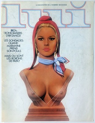 ASLAN   Collection of 58 illustrations   OUI & LUI   Bardot as Marianne