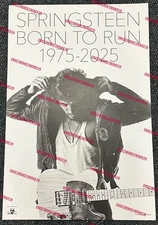 Bruce Springsteen Born To Run 1975-2025 Photo Eric Meola Lithograph Poster 24x36