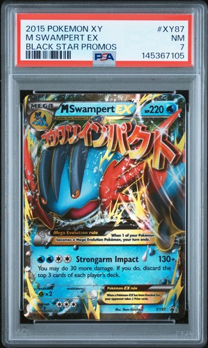 M Swampert-EX graded PSA 7 for sale on eBay