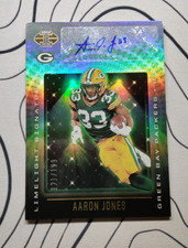 Aaron Jones 2021 Panini Illusions Limelight Signatures AUTO /199 #LS-AJ 