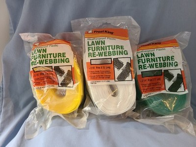 Vintage Frost King Lawn Furniture Re-webbing 72 ft.