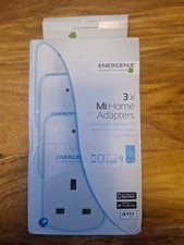 Image of 3 Pack ENERGENIE MiHome Plug Switched Adapters MIHO002 Smart Home Set Timers New