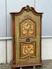 Bauernschrank Landhaus handbemalt Dielenschrank
