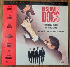 RESERVOIR DOGS (LD, 1993) Laserdisc - Quentin Tarantino, Tim Roth, Steve Buscemi