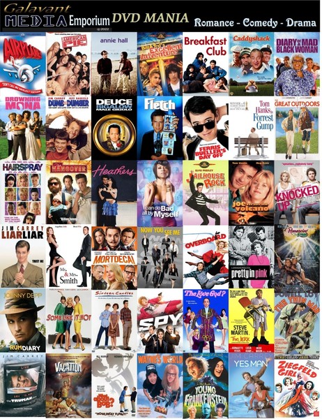 DVD Mania Pick Your Movies Romance Comedy Drama Music Combined Ship DVD Lot