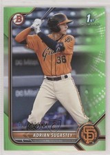 2022 Bowman Prospects Neon Green Border 181/399 Adrian Sugastey #BP-19 0q3