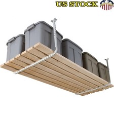 Adjustable Heavy Duty Ceiling Storage Rack Garage Organization Space Saver New