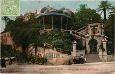 PC MONACO MONTE-CARLO - ENTRÉE DES JARDINS DU CASINO (a75664)