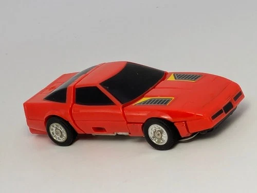 Vintage Gobots Red Corvette Tic Tac Giant Puzzler Head Tonka Action Figure