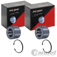 2X Maxgear RADLAGER-SATZ Hinten Passend FÜR Mazda RX-8 Links+Rechts