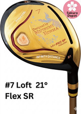 Mutsumi Honma HOUOH Phoenix MH250SF Fairway Wood 7W 21  Flex SR Gold Japan New