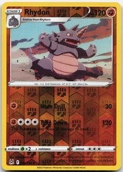 Rhydon 090/196 Lost Origin Reverse Holo Uncommon