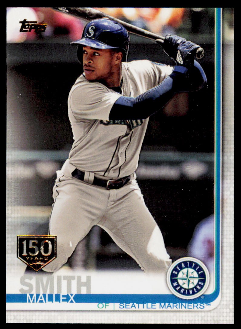 2019 Topps Mallex Smith 669 150th Anniversary Seattle Mariners