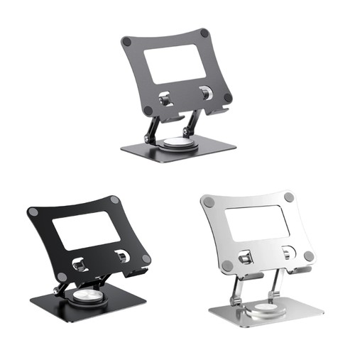 Portable Laptop Stand Foldable Support Base Notebook Stand Bracket 360 Degree - Afbeelding 4 van 11
