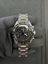 NEW SEIKO Prospex Solar Chronograph Men's 39mm Black Dial Watch SSC819 3