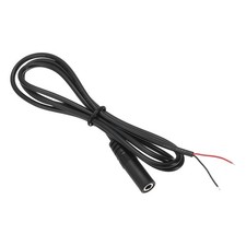 3.5mm Female Jack 1/8" TRS 2 Plug 34mm 26AWG Pole Cable, 39.4inches