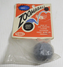 Vintage ZoomABall Bouncing Ball Novelty Toy Fli Back Made In USA Sealed Q3