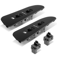 Power Window Switch and Bezel Compatible with Dodge Ram 1500 2002 2003 2004